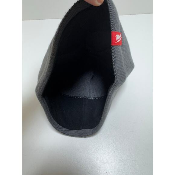 Milwaukee Lined Beanie One Size Gray Fleece Lined Tool Dad M7516 Hat Outdoors - Picture 3 of 7